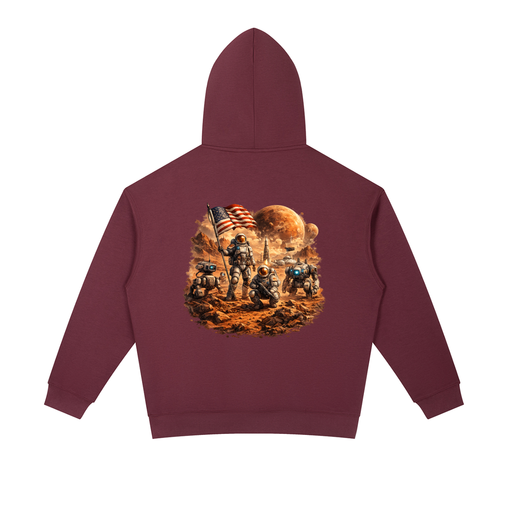 Slim Fit American Mars Colony Hoodie