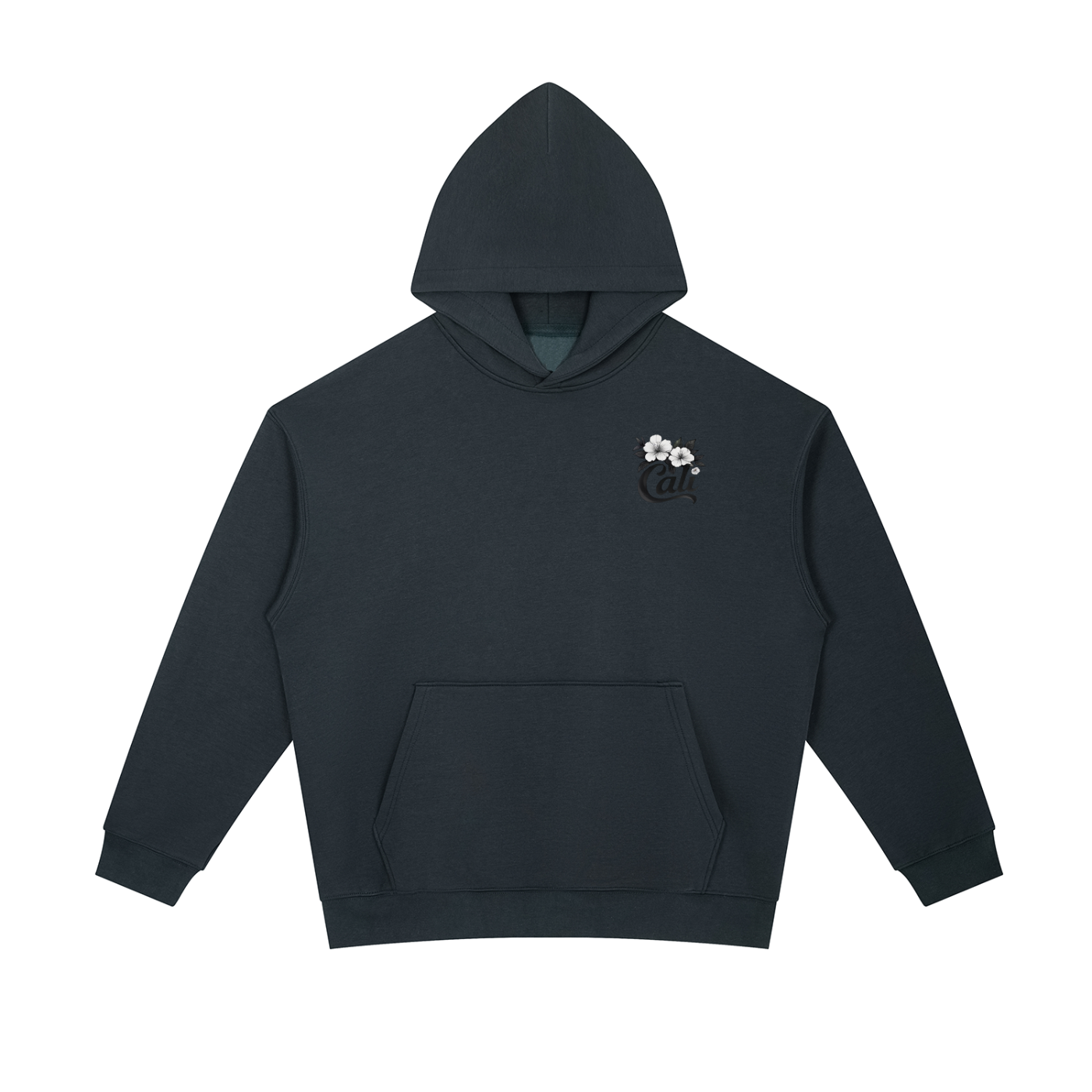 Slim Fit White Water Rapids Hoodie