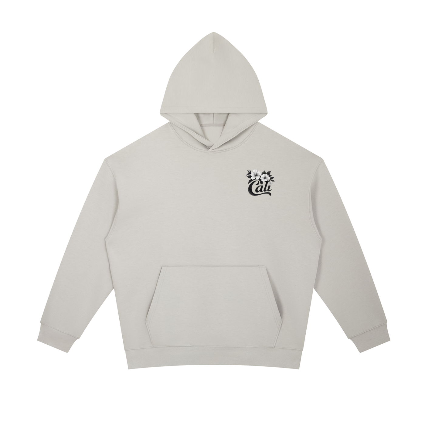 Slim Fit White Water Rapids Hoodie