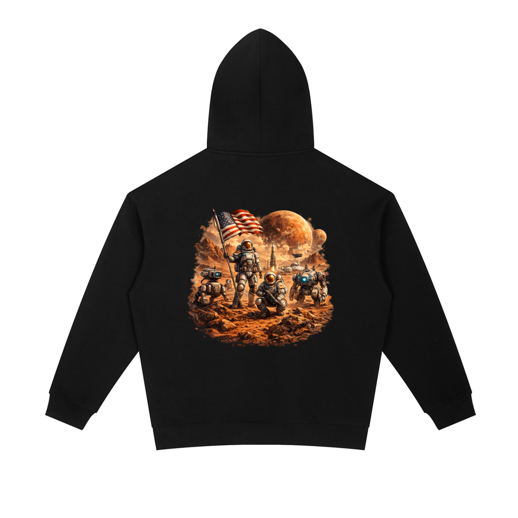 Slim Fit American Mars Colony Hoodie