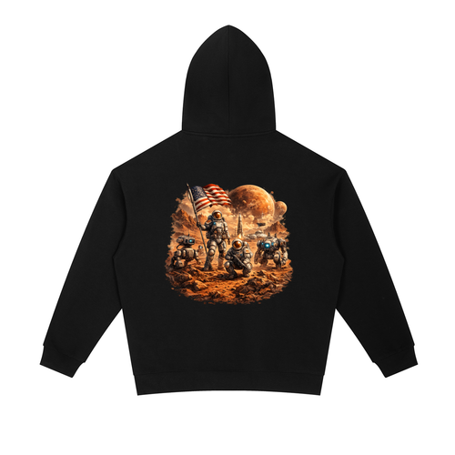 Slim Fit American Mars Colony Hoodie